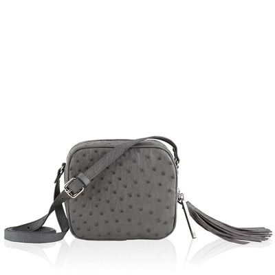 Beata crossbody ostrich bag