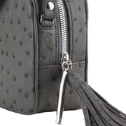 Beata crossbody ostrich bag