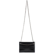 Leseli ostrich clutch with chain