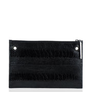 Leseli ostrich clutch with chain