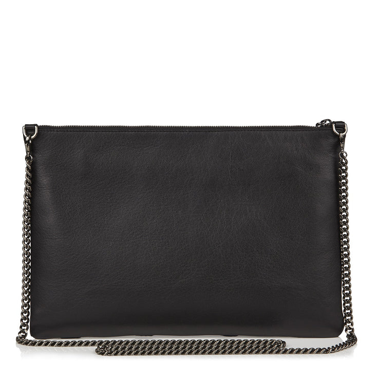 Arwen Ostrich Leather Crossbody Bag