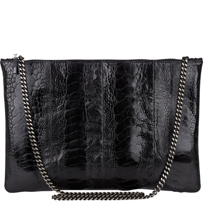 Arwen Ostrich Leather Crossbody Bag